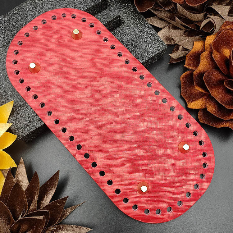 Handmade Bag Accessories Leather Bottom Plate Stiffening