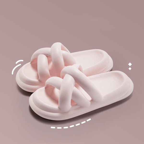 EVA Thick Sole Indoor Home Beach Sandals And Slippers