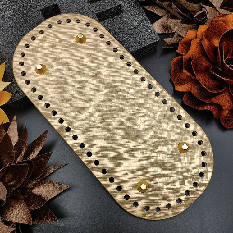 Handmade Bag Accessories Leather Bottom Plate Stiffening