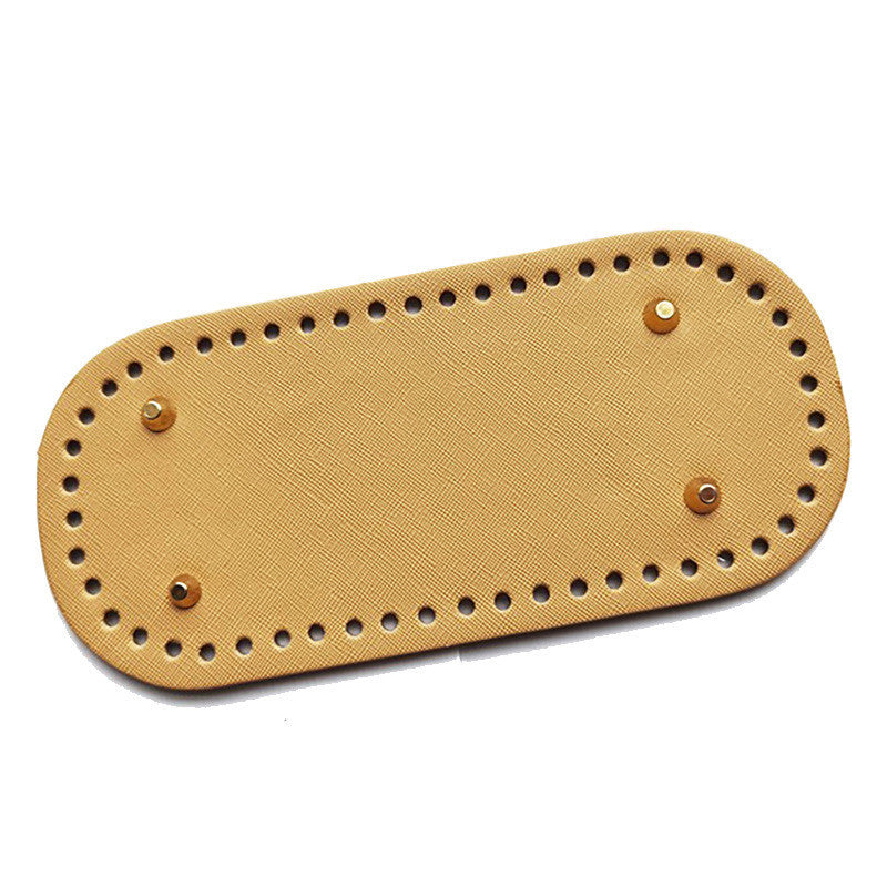 Handmade Bag Accessories Leather Bottom Plate Stiffening
