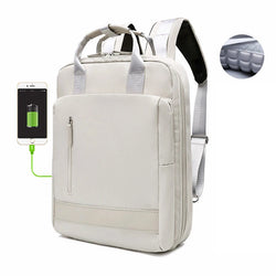 15.6 Inch Laptop Backpack For Women, USB Charging Port Business Backpack For Wrok Travel , College Bag For Men Women