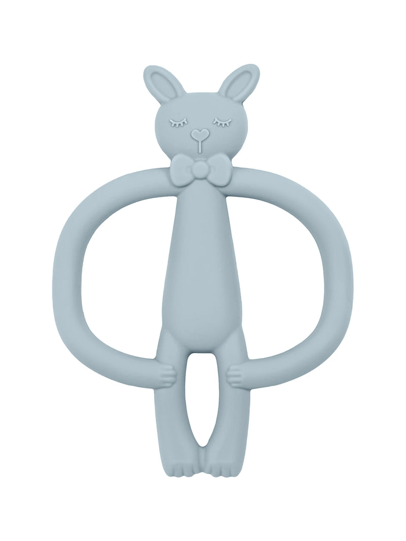Color Kids 1PCS Silicone Teether Toys Baby Nursing Teether Gifts Newborn Cartoon Rabbit Teether Toys Teething Infant Chewing Toy