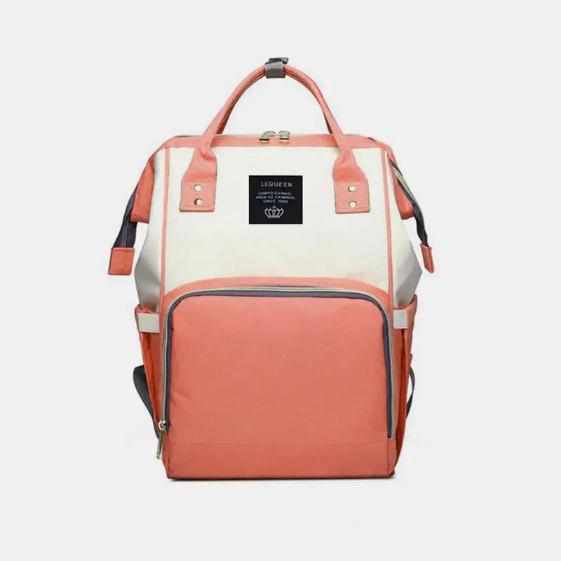 Lequeen Mummy Maternity Diaper Bag Backpack Nappy Bag Large Capacity Stroller Bag Travel Diaper Backpack for Baby Care