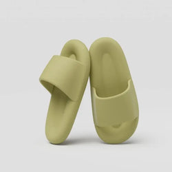 Men's Women's Soft Sole Pillow Slippers Lightweight Open Toe Non Slip EVA Sandals Indoor Outdoor Quick Drying Bathroom Shoes