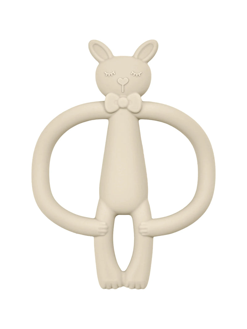Color Kids 1PCS Silicone Teether Toys Baby Nursing Teether Gifts Newborn Cartoon Rabbit Teether Toys Teething Infant Chewing Toy