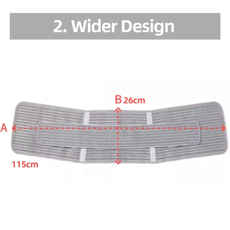 Sunveno Postpartum Belly Band Girdle for Postnatal Adjustable Belly Wrap C-section Recovery Binder Abdominal Support 