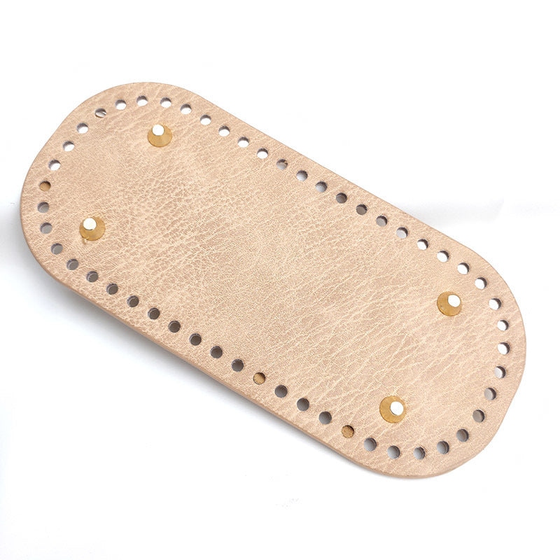 Handmade Bag Accessories Leather Bottom Plate Stiffening