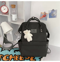 Large Capacity 15.6 Inch Simple Backpack Leisure Travel